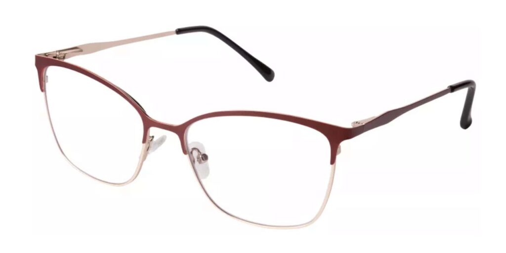 Lesebrille I Need You Mia rot seitlich