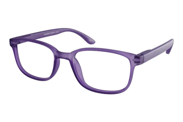I NEED YOU reading glasses Rainbow purple sideways Rainbow Purple