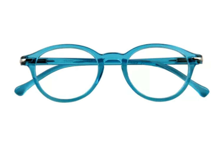 I Need You Lesebrille Tropic blau frontal Tropic Blue