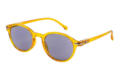 Sonnenlesebrille I Need You Tropic gelb seitlich