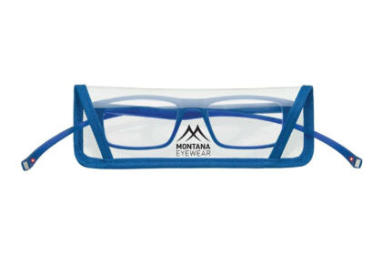 Lesebrille Montana MR59 blau mit Etui