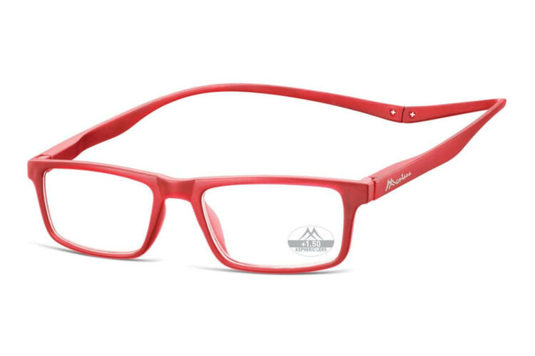 Montana reading glasses MR59 red sideways Reading glasses Montana MR59 red sideways