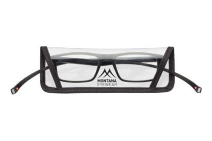 Lesebrille Montana MR59 schwarz mit Etui