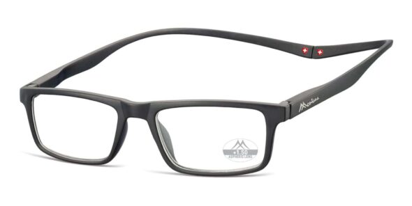 Lesebrille Montana MR59 schwarz seitlich
