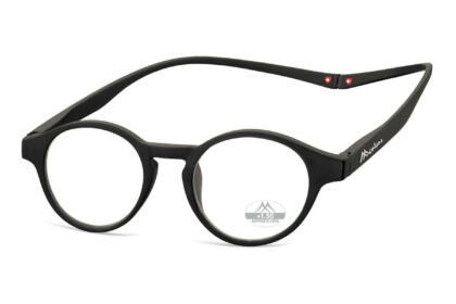Montana Lesebrille MR60 schwarz seitlich Lesebrille Montana MR60 schwarz seitlich