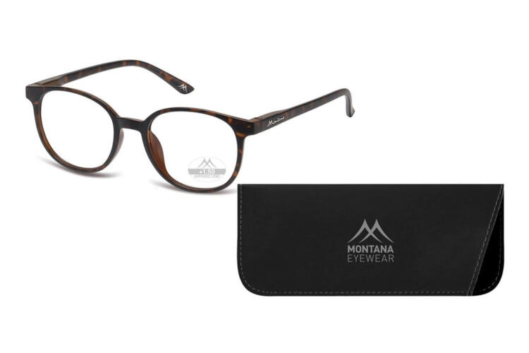 Montana reading glasses MRC2 havana with case Reading glasses Montana MRC2 havana with case