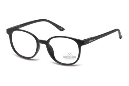 Lesebrille Montana MRC2 schwarz seitlich