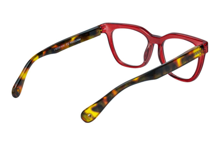 Lesebrille I Need You Enja red innen Lesebrille I Need You Enja red innen