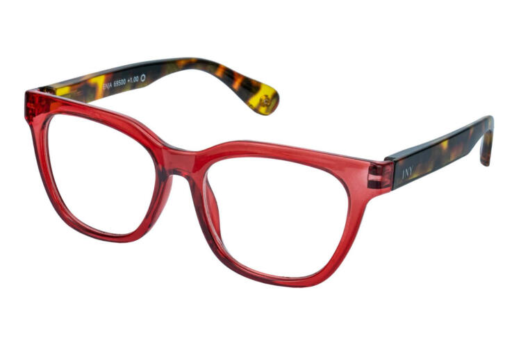 Lesebrille I Need You Enja red seitlich Lesebrille I Need You Enja red seitlich