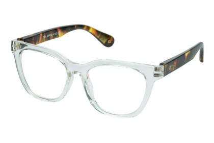 Lesebrille I Need You Enja transparent seitlich