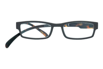 Reading glasses Klammeraffe 08 brownie havana frontal Reading glasses Klammeraffe 08 brownie havana frontal