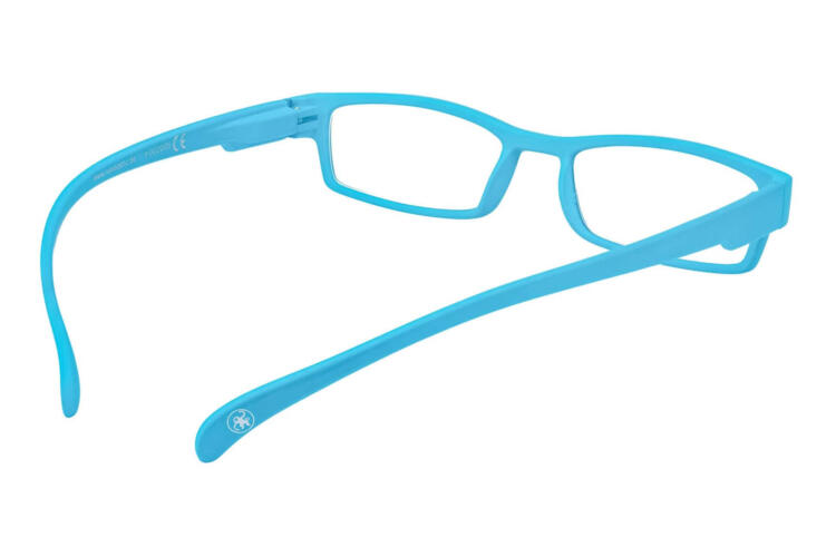 Lesebrille Klammeraffe 01 aqua innen Lesebrille Klammeraffe 01 aqua innen