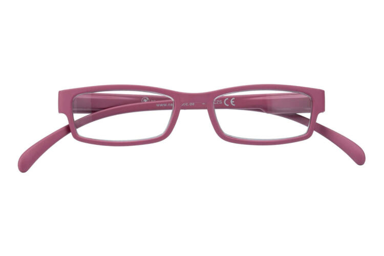 Reading glasses Klammeraffe 01 berry closed Reading glasses Klammeraffe 01 berry closed