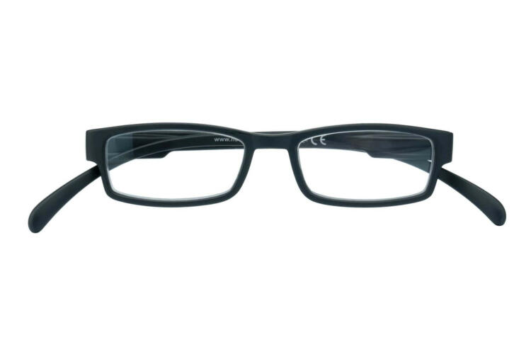 Lesebrille Klammeraffe 01 black geschlossen Lesebrille Klammeraffe 01 black geschlossen