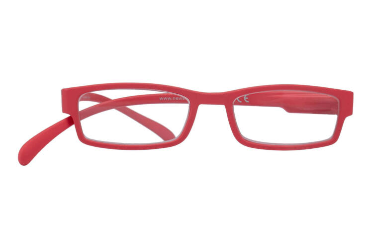 Lesebrille Klammeraffe 01 bright red frontal Lesebrille Klammeraffe 01 bright red frontal