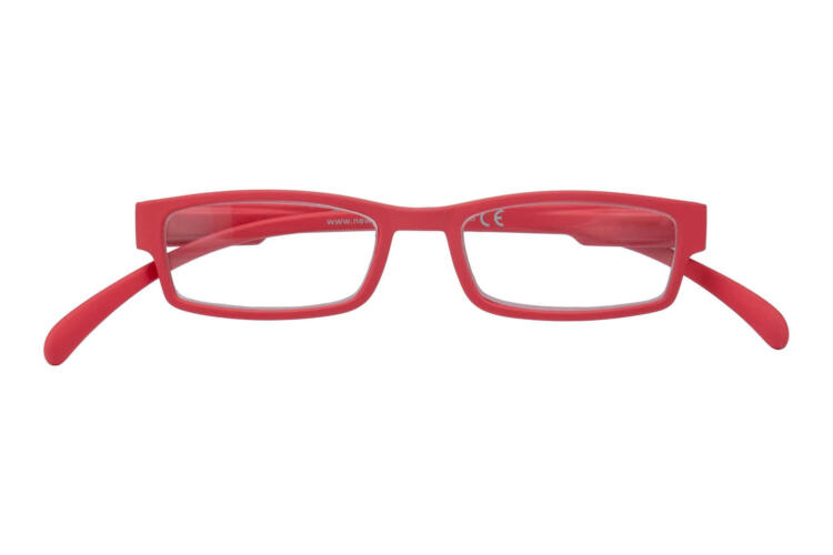 Lesebrille Klammeraffe 01 bright red geschlossen Lesebrille Klammeraffe 01 bright red geschlossen