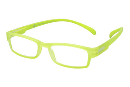 Lesebrille Klammeraffe 01 lemon seitlich