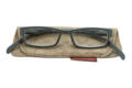 Reading glasses Klammeraffe 01 mud with case