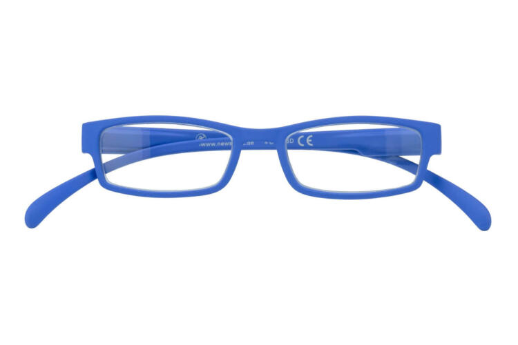 Lesebrille Klammeraffe 01 new blue geschlossen Lesebrille Klammeraffe 01 new blue geschlossen