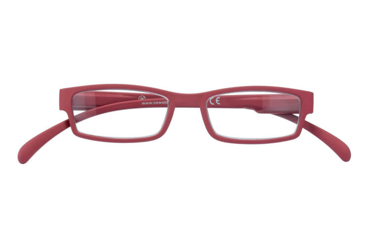 Reading glasses Klammeraffe 01 new red closed Reading glasses Klammeraffe 01 new red closed
