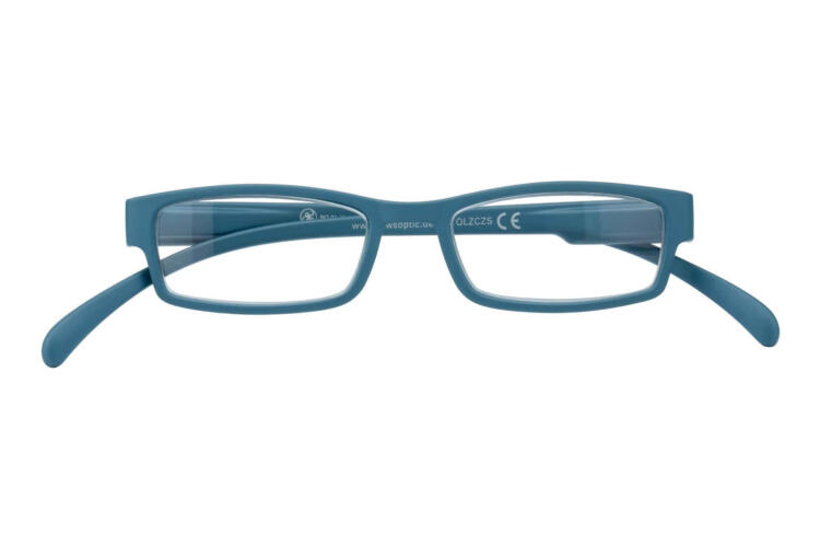 Reading glasses Klammeraffe 01 petrol closed Reading glasses Klammeraffe 01 petrol closed