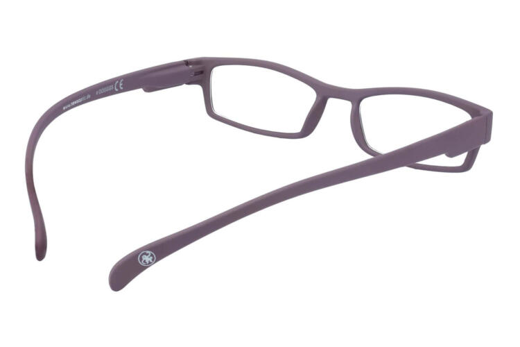Lesebrille Klammeraffe 01 plum innen Lesebrille Klammeraffe 01 plum innen