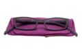 Lesebrille Klammeraffe 01 plum mit etui Lesebrille Klammeraffe 01 plum mit etui