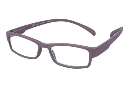 Lesebrille Klammeraffe 01 plum seitlich