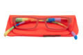 Lesebrille Klammeraffe 08 farbenfroh red mit etui Lesebrille Klammeraffe 08 farbenfroh red mit etui