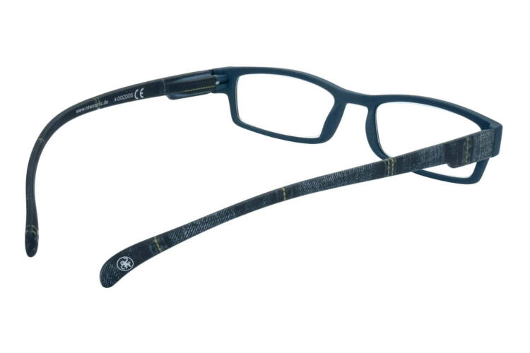 Lesebrille Klammeraffe 08 jeans innen Lesebrille Klammeraffe 08 jeans innen