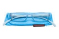 Reading glasses Klammeraffe 08 sky with case Reading glasses Klammeraffe 08 sky with case