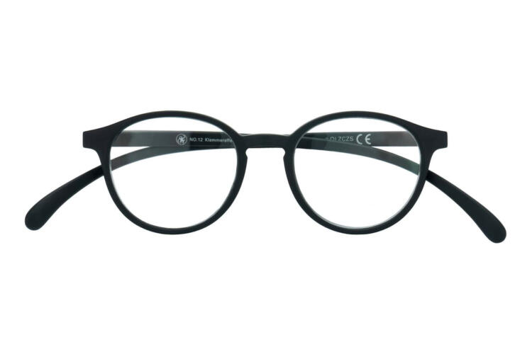 Lesebrille Klammeraffe 12 black geschlossen Lesebrille Klammeraffe 12 black geschlossen