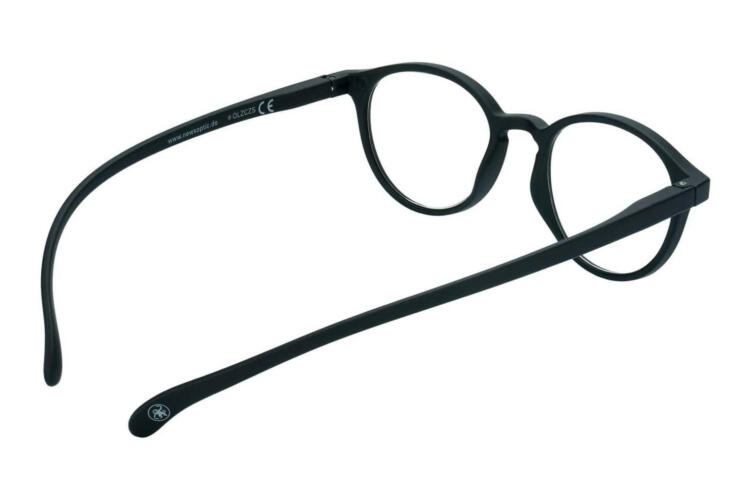Lesebrille Klammeraffe 12 black innen Lesebrille Klammeraffe 12 black innen