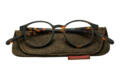 Reading glasses Klammeraffe 12 havana with case Reading glasses Klammeraffe 12 havana with case