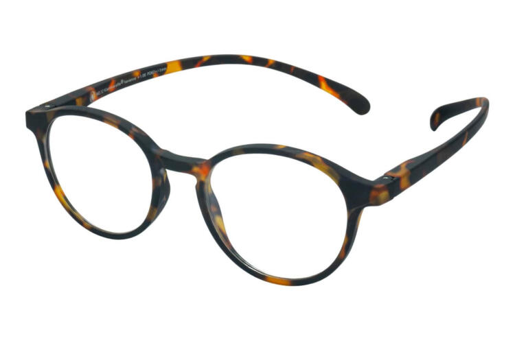 Reading glasses Klammeraffe 12 havana sideways No. 12, Tortoise