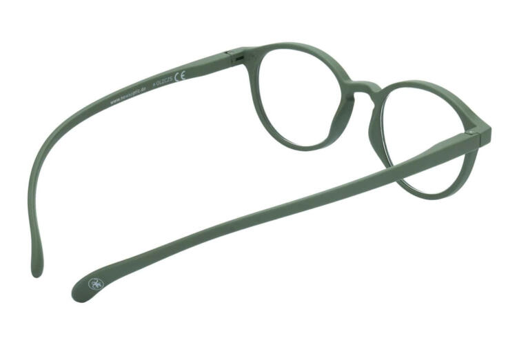 Reading glasses Klammeraffe 12 olive inside Reading glasses Klammeraffe 12 olive inside
