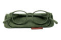 Reading glasses Klammeraffe 12 olive with case Reading glasses Klammeraffe 12 olive with case