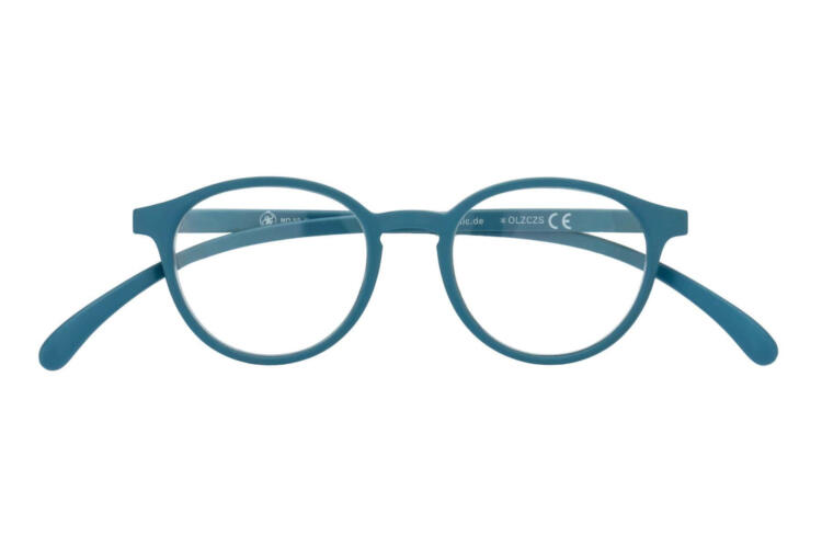 Reading glasses Klammeraffe 12 petrol closed Reading glasses Klammeraffe 12 petrol closed
