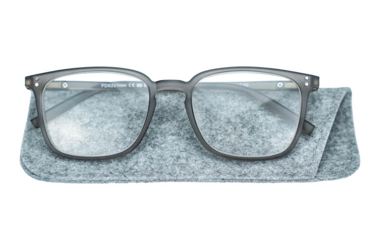 Lesebrille.de Kollektion LB1001 grau mit etui Lesebrille.de Kollektion LB1001 grau mit etui