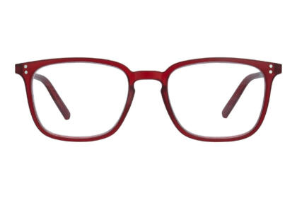 Lesebrille.de Kollektion LB1001 rot frontal