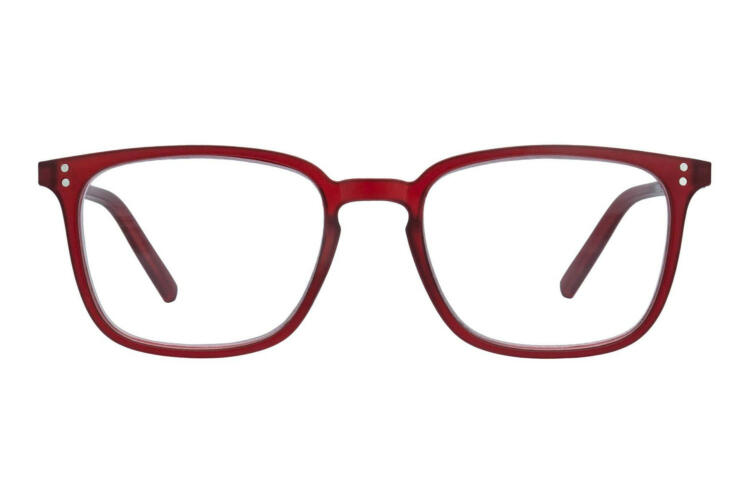 Lesebrille.de Collection LB1001 red frontal Lesebrille.de Collection LB1001 red frontal