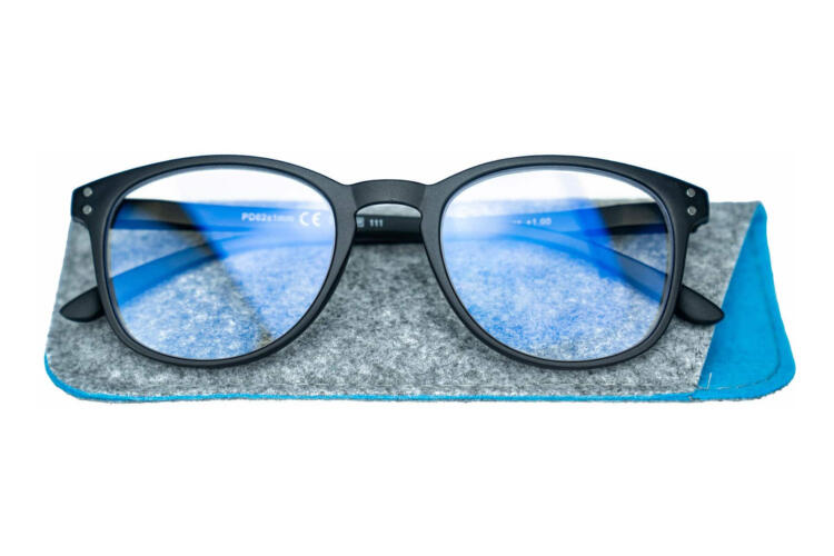 Lesebrille.de Collection LB1002 black with case Lesebrille.de Collection LB1002 black with case