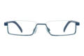 Lesebrille.de Kollektion LB1005 blau frontal Lesebrille.de Kollektion LB1005 blau geschlossen