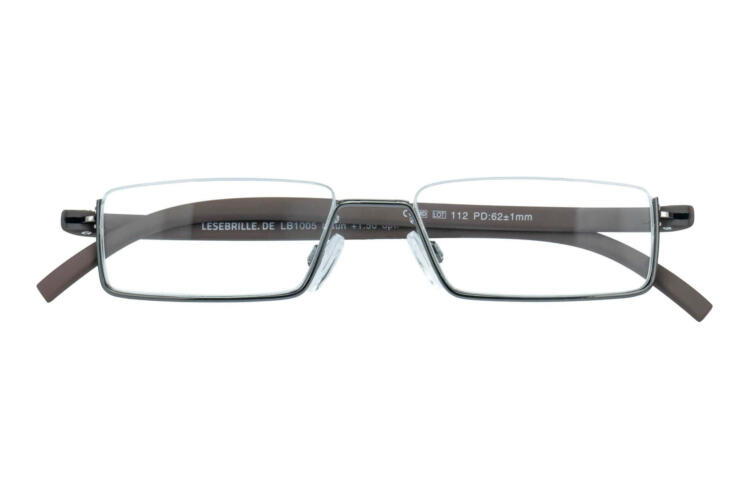 Lesebrille.de Kollektion LB1005 braun geschlossen Lesebrille.de Kollektion LB1005 braun geschlossen