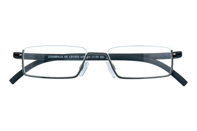 Lesebrille.de Kollektion LB1005 schwarz geschlossen Lesebrille.de Kollektion LB1005 schwarz geschlossen