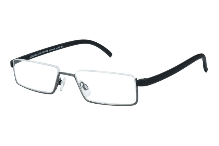 Lesebrille.de Kollektion LB1005 schwarz mit seitlich Lesebrille.de Kollektion LB1005 schwarz mit seitlich