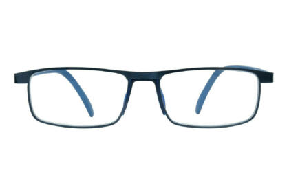 Lesebrille.de Kollektion LB1006 blau frontal