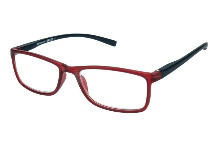 Lesebrille.de Collection LB3002 red lateral Set of 3 LB3002 Black-Blue-Red