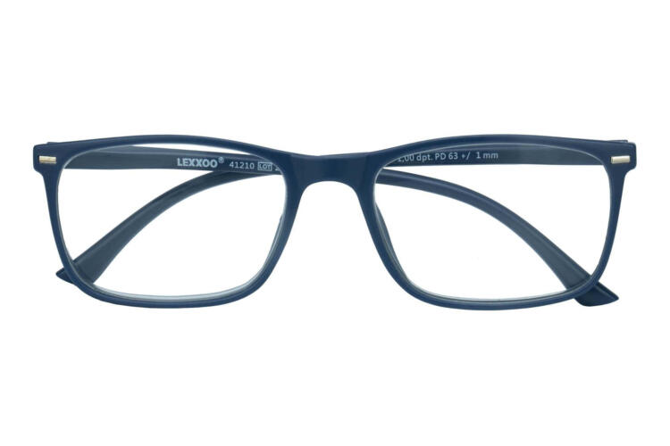Lesebrille Lexxoo 4121A blau geschlossen Lesebrille Lexxoo 4121A blau geschlossen