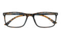 Lesebrille Lexxoo 4121A braun geschlossen